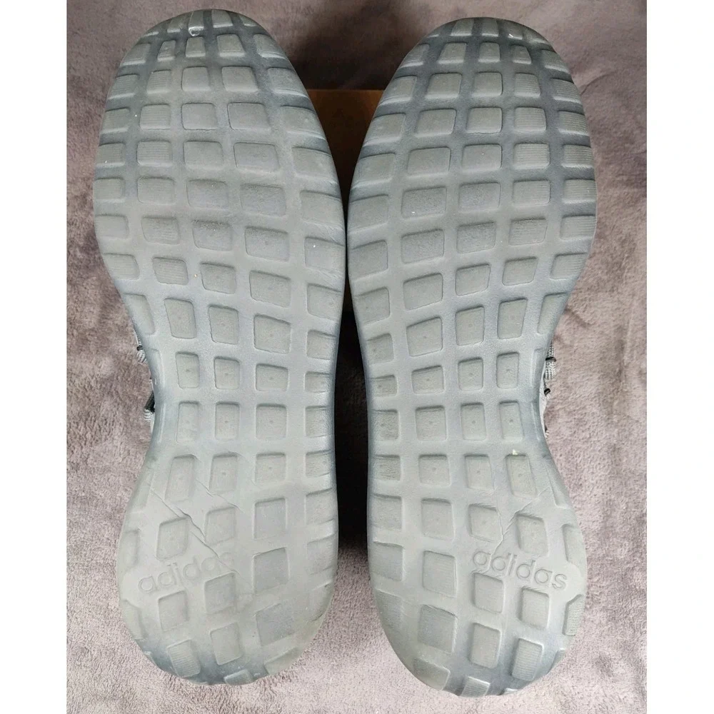 Adidas Lite Racer Adapt 3.0 Gray Black Running Shoes Sneakers‎ Mens Size 12